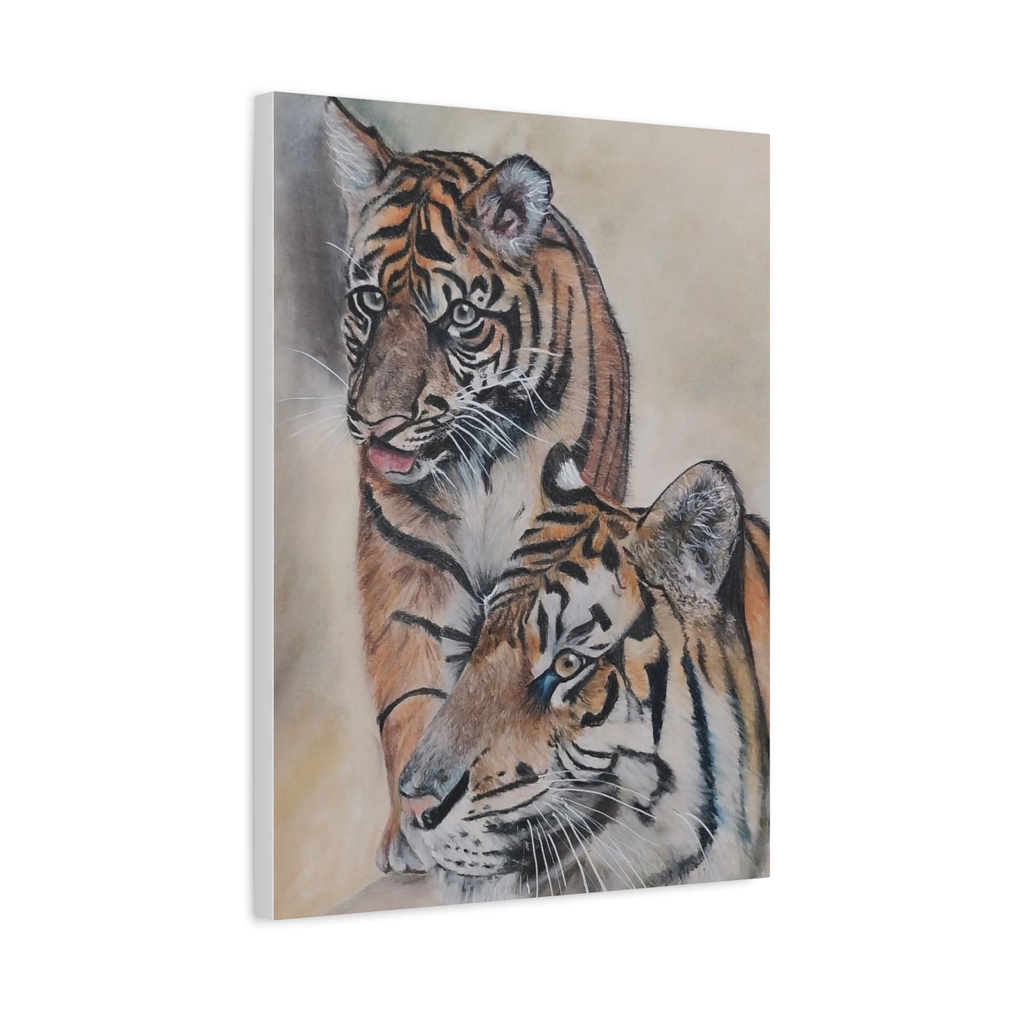 Tiger Art Canvas Print, Animal Wall Decor, Wild Life Home Decor, Gift for Nature Lovers, Modern Art for Animal Lovers